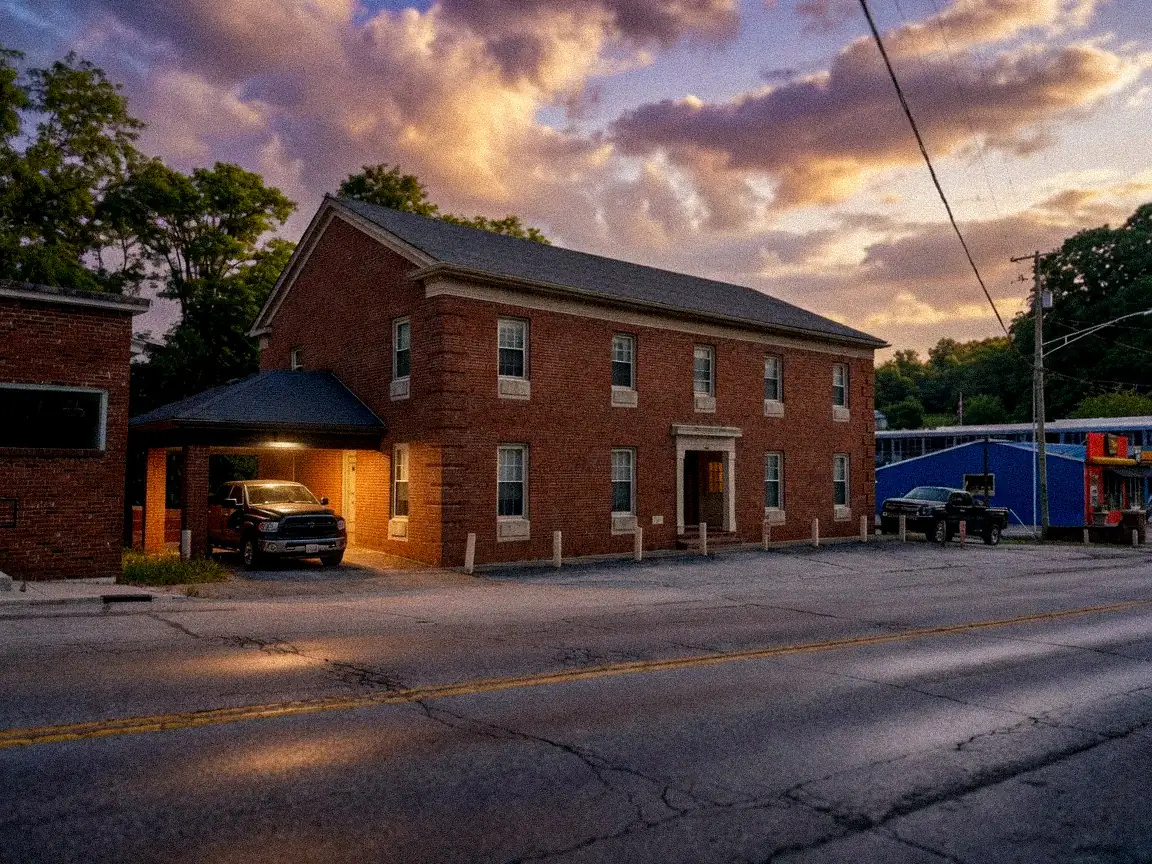 Gregory building late evening