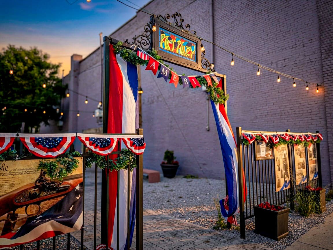 Downtown art area