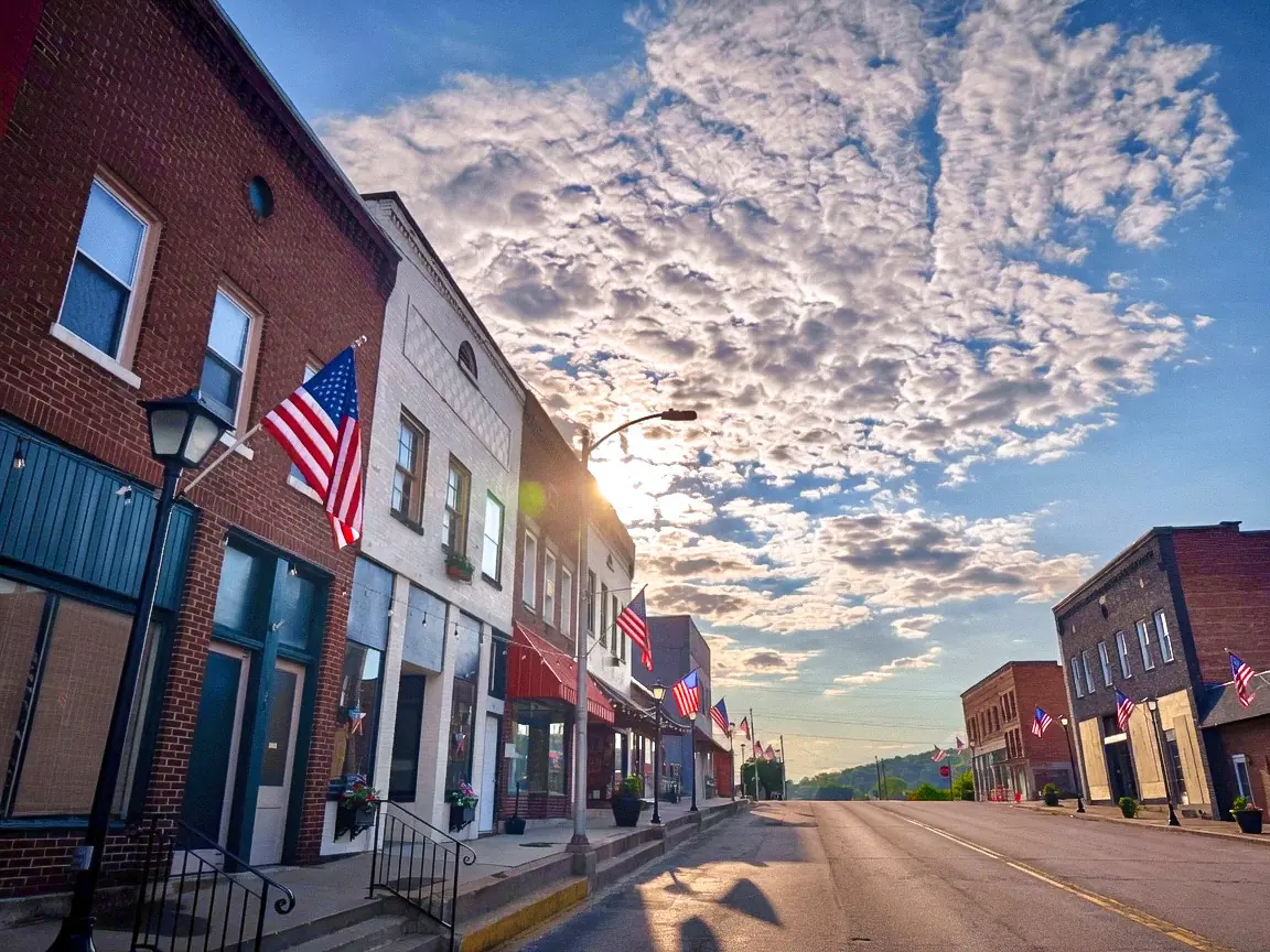 Downtown sky view